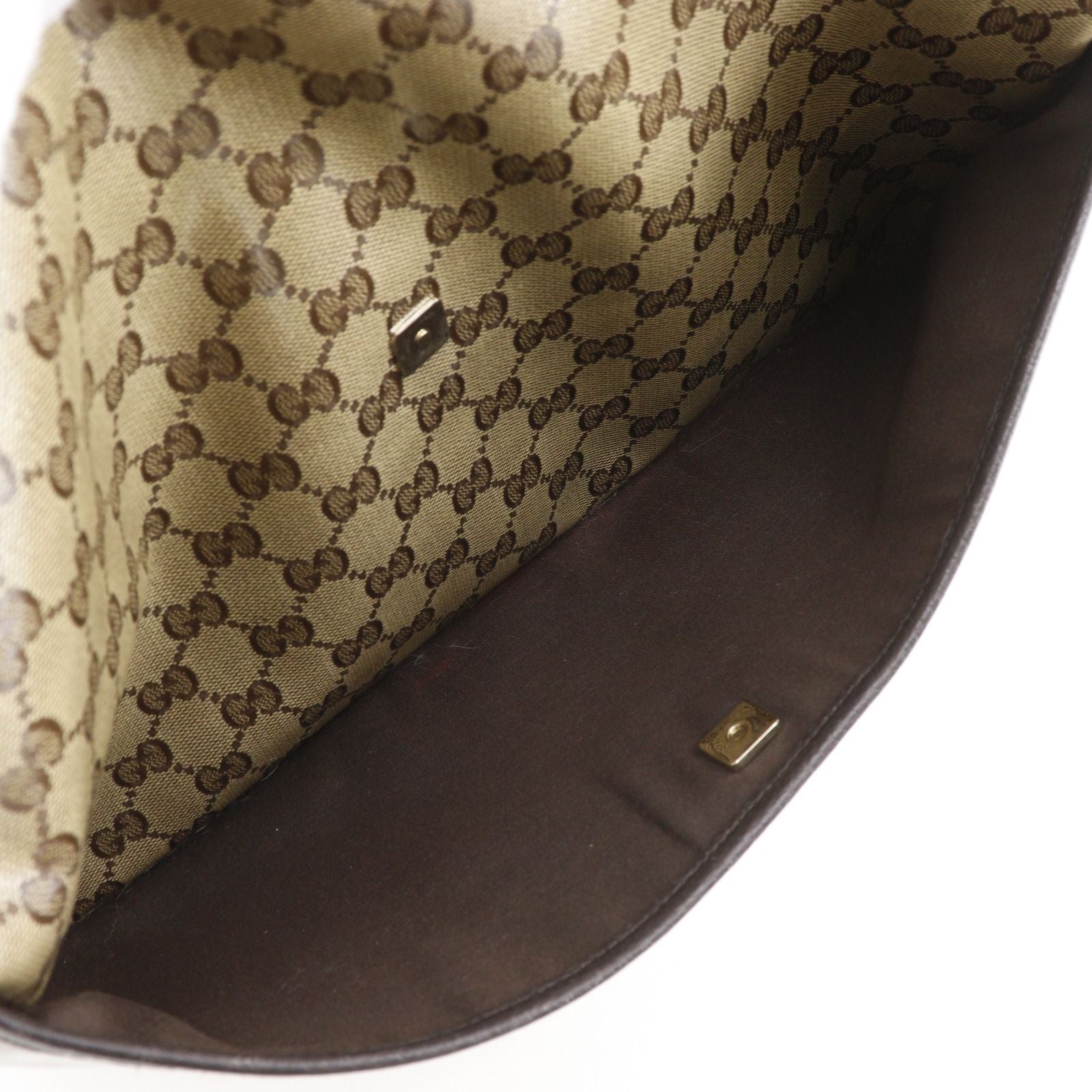 Gucci GG Crystal Brown Shoulder — view 6