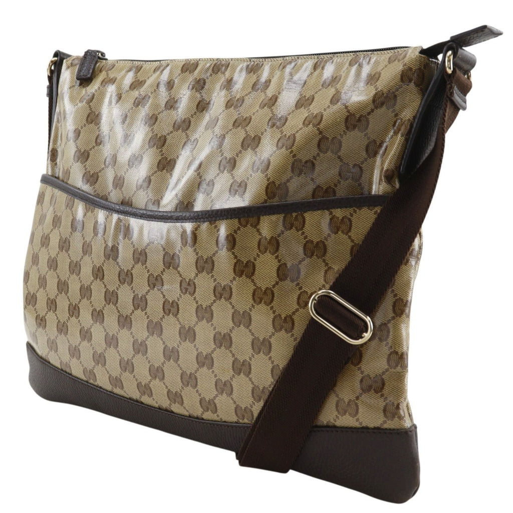 Gucci GG Crystal Brown Shoulder — view 2