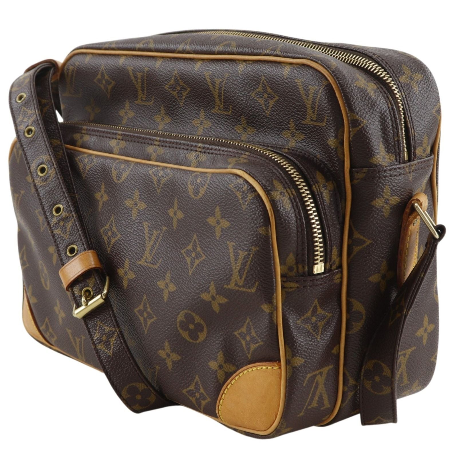 Louis Vuitton Nile Monogram Canvas Brown Shoulder — view 2