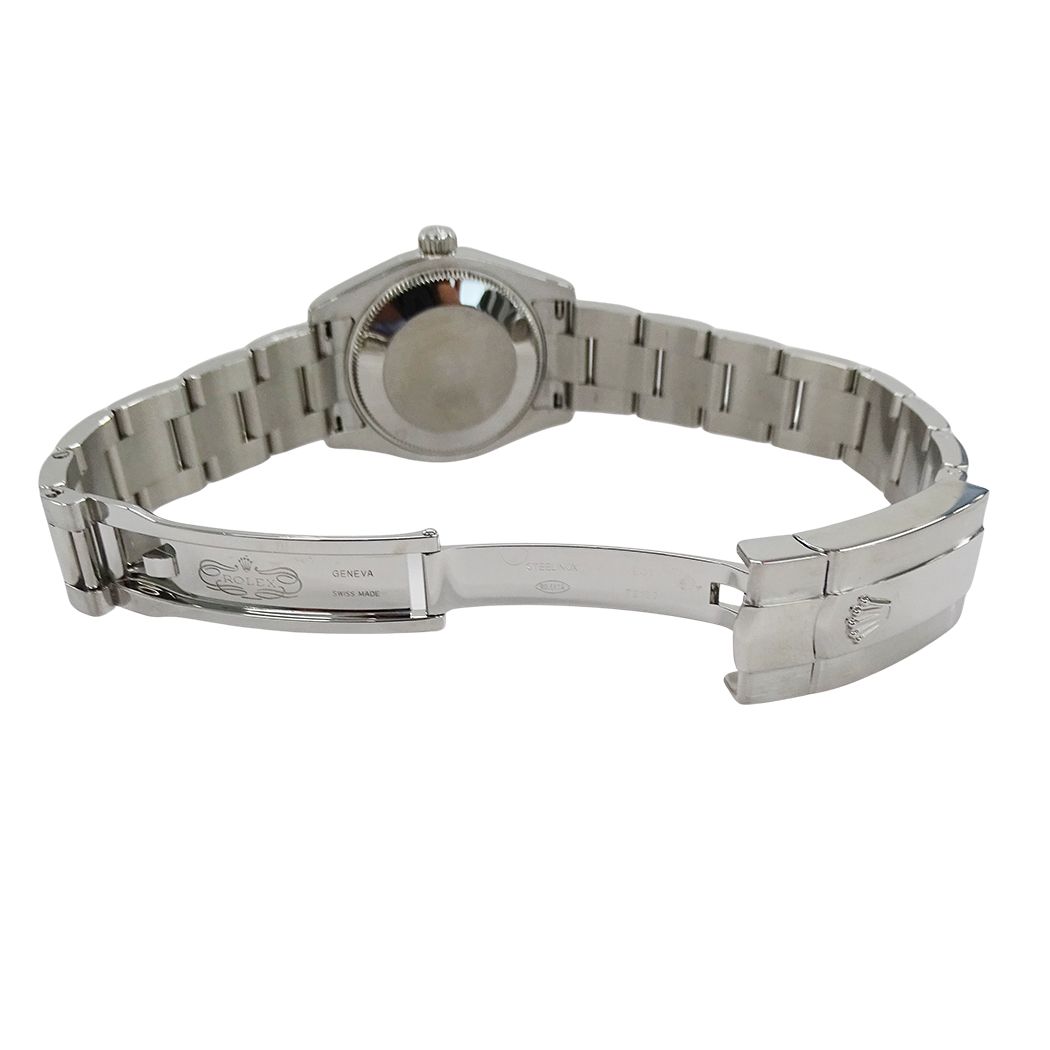 Rolex Datejust Number Watch Automatic Winding at Stainless Steel White Gold WG — view 4