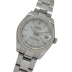 Rolex Datejust Number Watch Automatic Winding at Stainless Steel White Gold WG