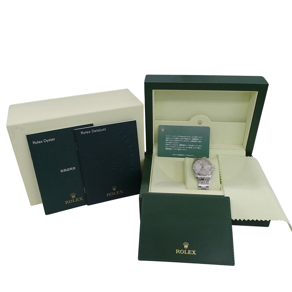 Rolex Datejust Number Watch Automatic Winding at Stainless Steel White Gold WG — view 8