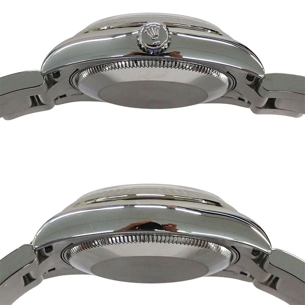 Rolex Datejust Number Watch Automatic Winding at Stainless Steel White Gold WG — view 3