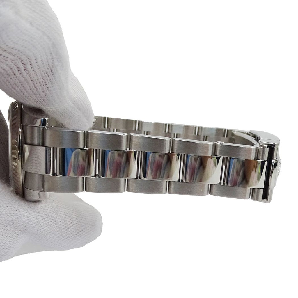 Rolex Datejust Number Watch Automatic Winding at Stainless Steel White Gold WG — view 6