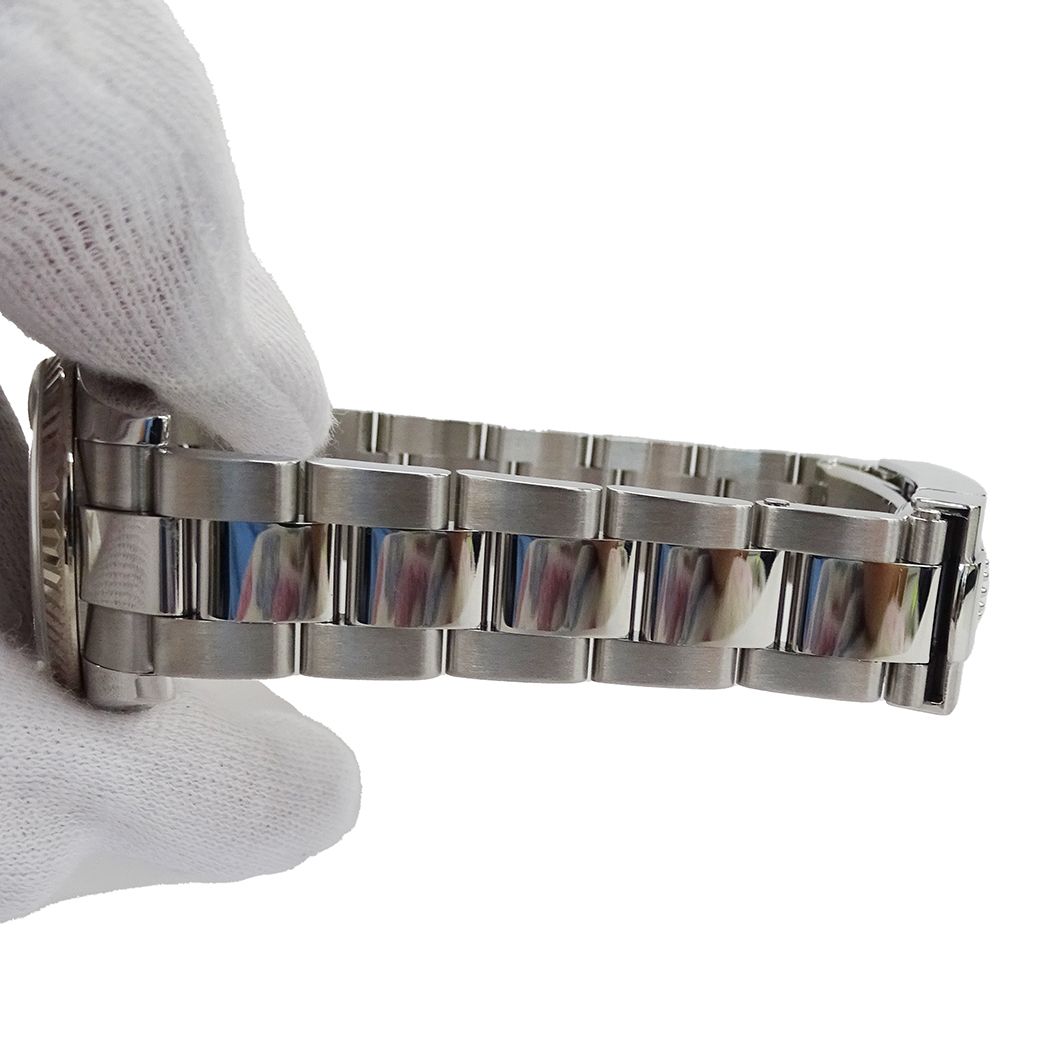 Rolex Datejust Number Watch Automatic Winding at Stainless Steel White Gold WG — view 6