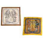 Hermes Scarf Carre 90 Double Face Brides de Gala Ceremonial Bridle Silk 100%