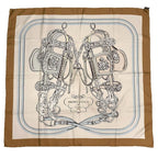 Hermes Scarf Carre 90 Double Face Brides de Gala Ceremonial Bridle Silk 100% — view 4