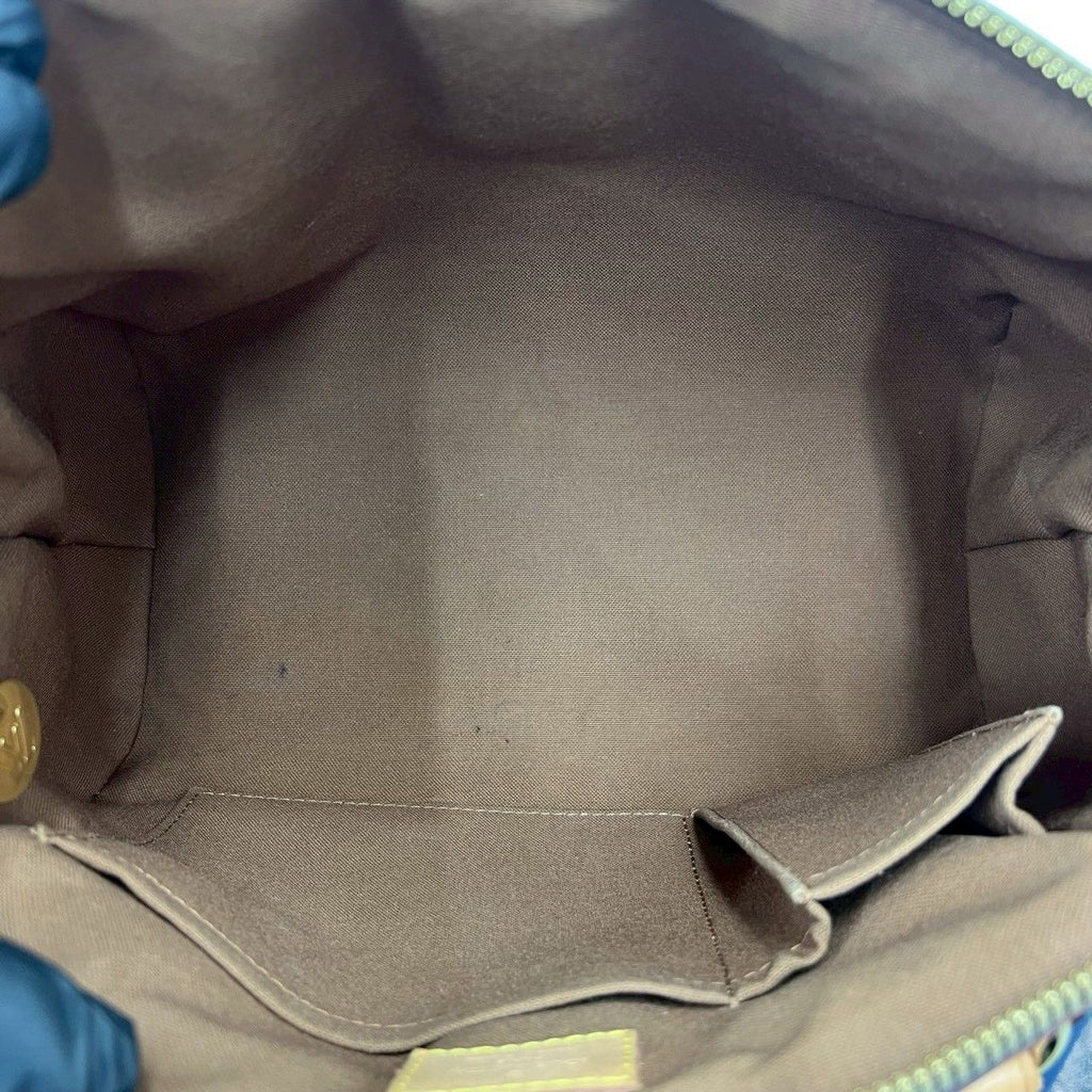 Louis Vuitton Tivoli PM Monogram Leather Mini Boston Bag Tote Brown — view 9