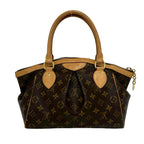 Louis Vuitton Tivoli PM Monogram Leather Mini Boston Bag Tote Brown — view 3