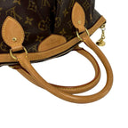 Louis Vuitton Tivoli PM Monogram Leather Mini Boston Bag Tote Brown — view 4