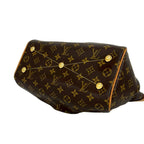 Louis Vuitton Tivoli PM Monogram Leather Mini Boston Bag Tote Brown — view 8