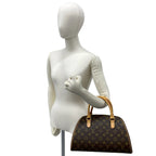 Louis Vuitton Riviera MM Monogram Leather Mini Boston Bag Brown — view 2