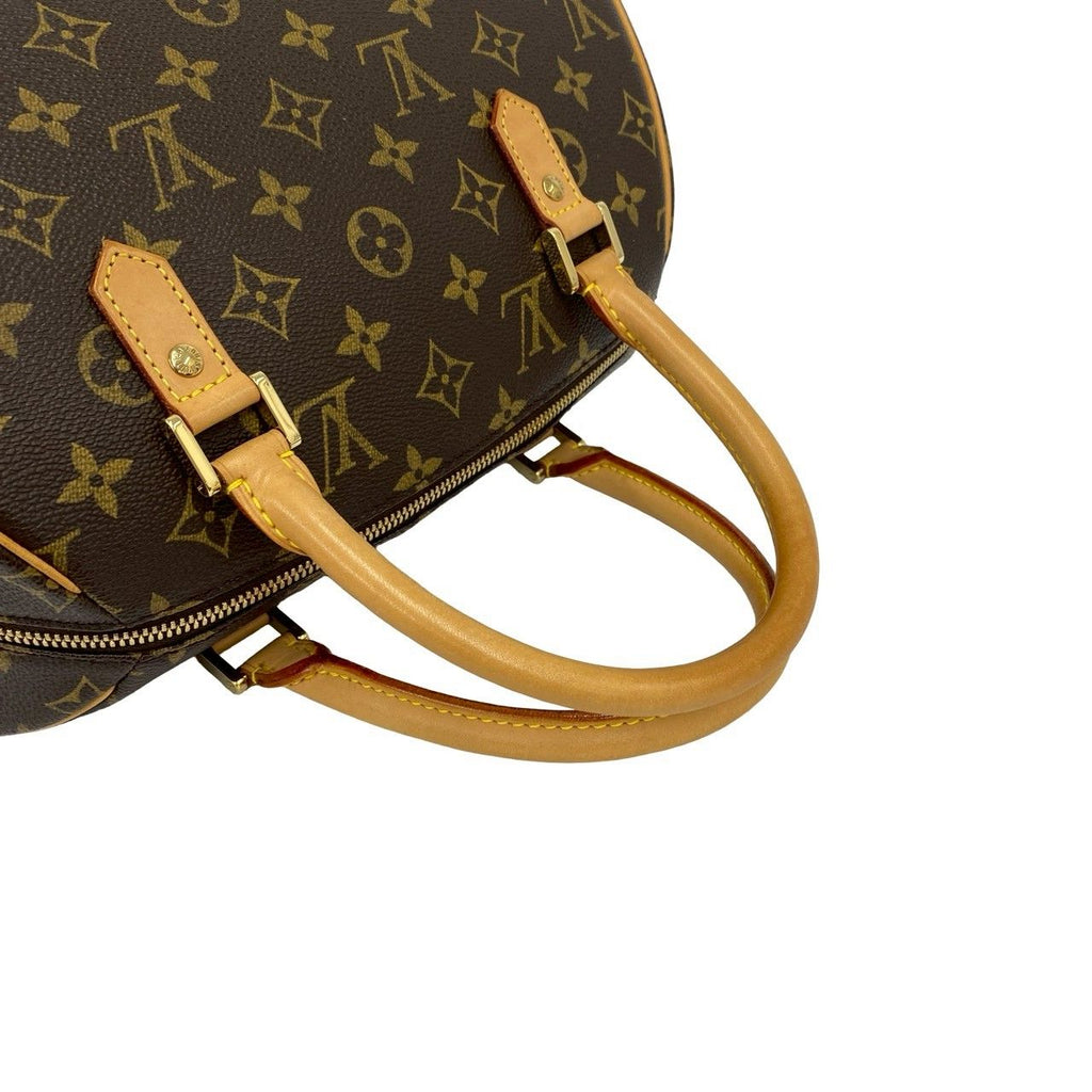 Louis Vuitton Riviera MM Monogram Leather Mini Boston Bag Brown — view 4