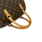 Louis Vuitton Riviera MM Monogram Leather Mini Boston Bag Brown — view 4