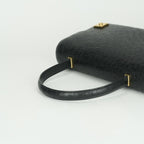 Hermes Piano 25 Tote Noir Black Gold Handbag — view 7