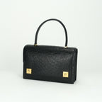 Hermes Piano 25 Tote Noir Black Gold Handbag — view 3