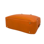 Hermes Plume 32 Vo Garibaldi Leather Mini Boston Bag Orange — view 8