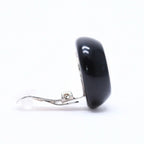 Chanel CC Logo Earrings 99 Resin Metal White Black Bicolor — view 4
