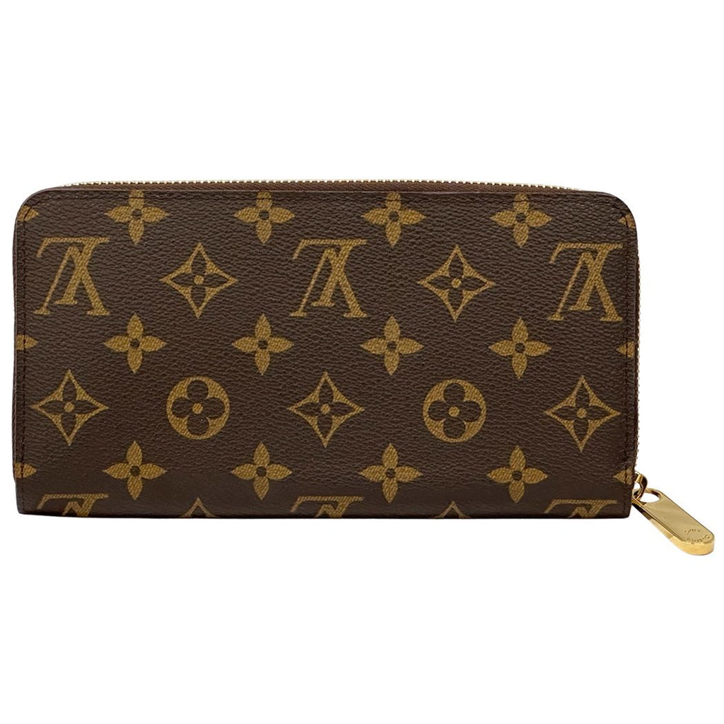 Louis Vuitton Wallet Monogram Zippy Brown Zip Around Logo Large Adult — view 2