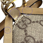 Gucci Key Holder Ori Beagle Brown Black Gold — view 8