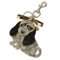 Gucci Key Holder Ori Beagle Brown Black Gold