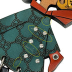 Gucci Charm Mademoiselle Wood Multicolor Doll Keychain — view 6
