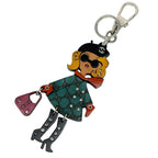 Gucci Charm Mademoiselle Wood Multicolor Doll Keychain