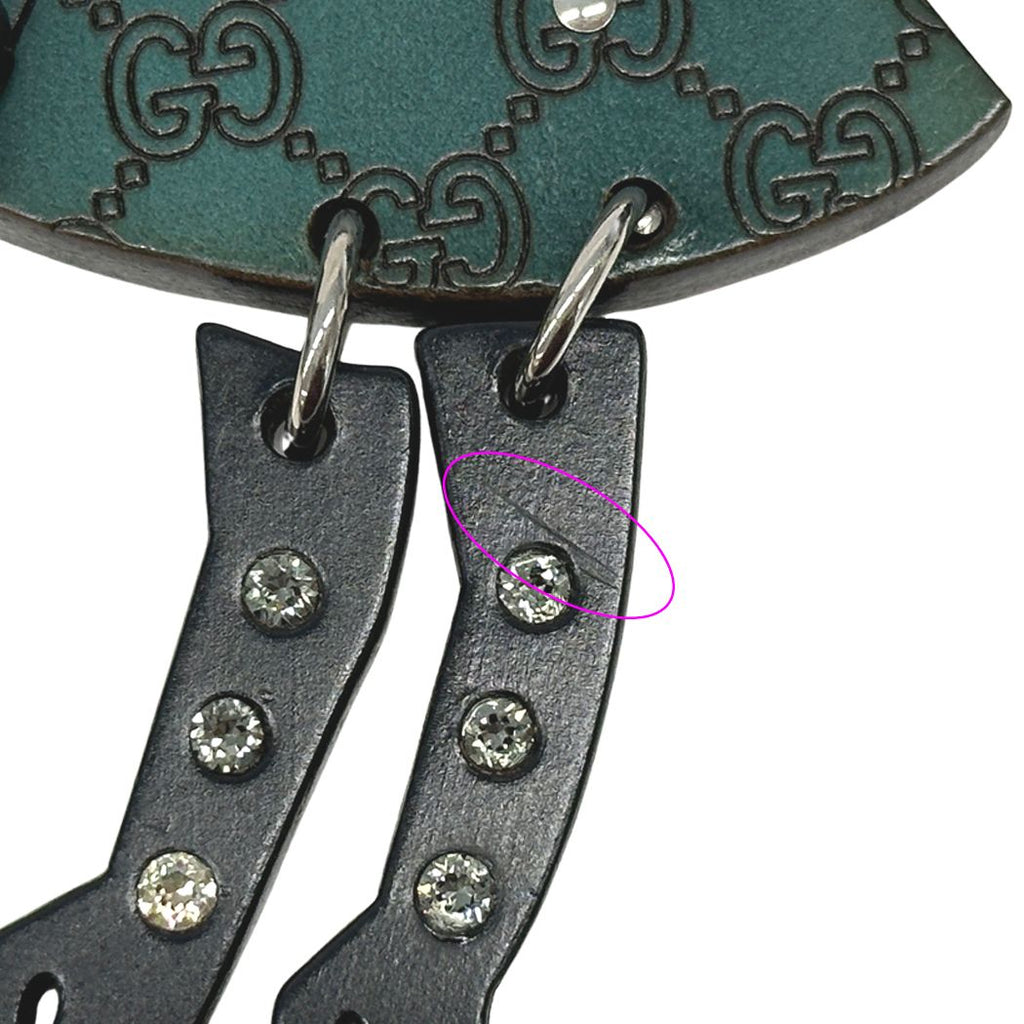 Gucci Charm Mademoiselle Wood Multicolor Doll Keychain — view 7