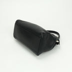 Fendi Peekaboo Small Mini Bag Tote Leather Black Gold 2-Way — view 4