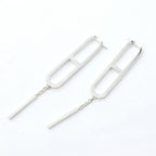 Hermes Earrings Chaine D'ancre 925 Sterling Silver — view 6