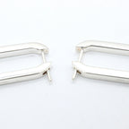 Hermes Earrings Chaine D'ancre 925 Sterling Silver — view 3