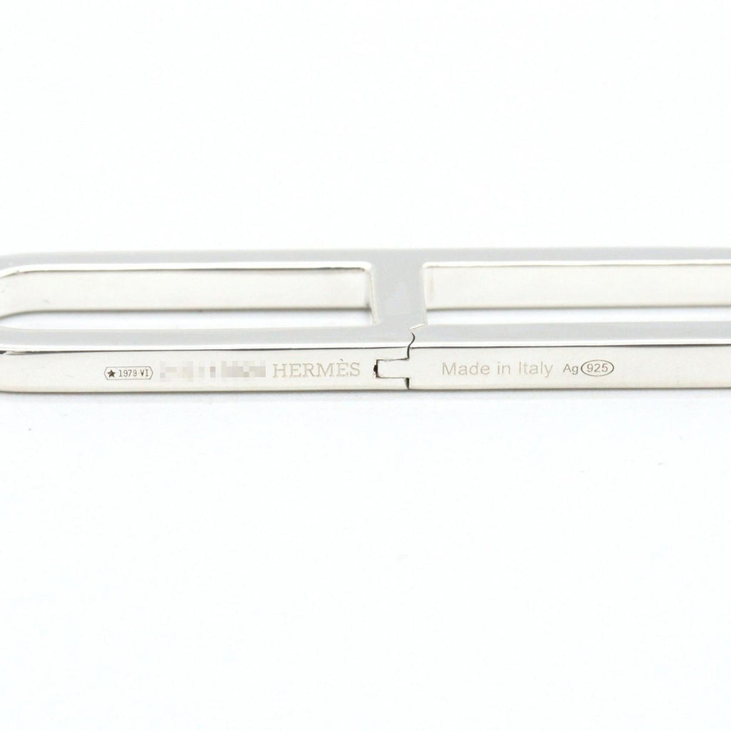 Hermes Earrings Chaine D'ancre 925 Sterling Silver — view 5