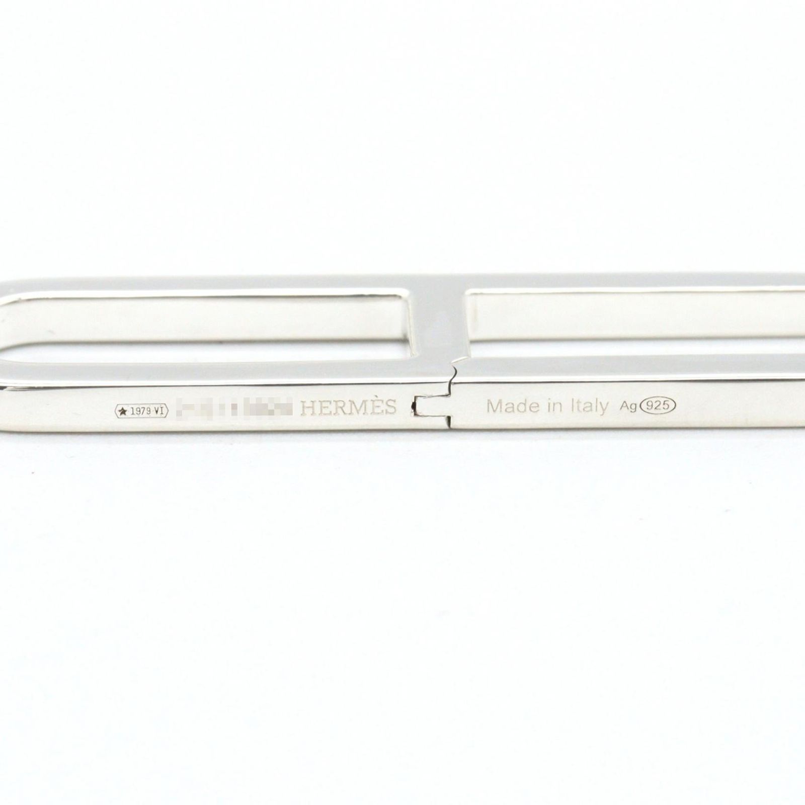 Hermes Earrings Chaine D'ancre 925 Sterling Silver — view 5