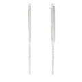 Hermes Earrings Chaine D'ancre 925 Sterling Silver