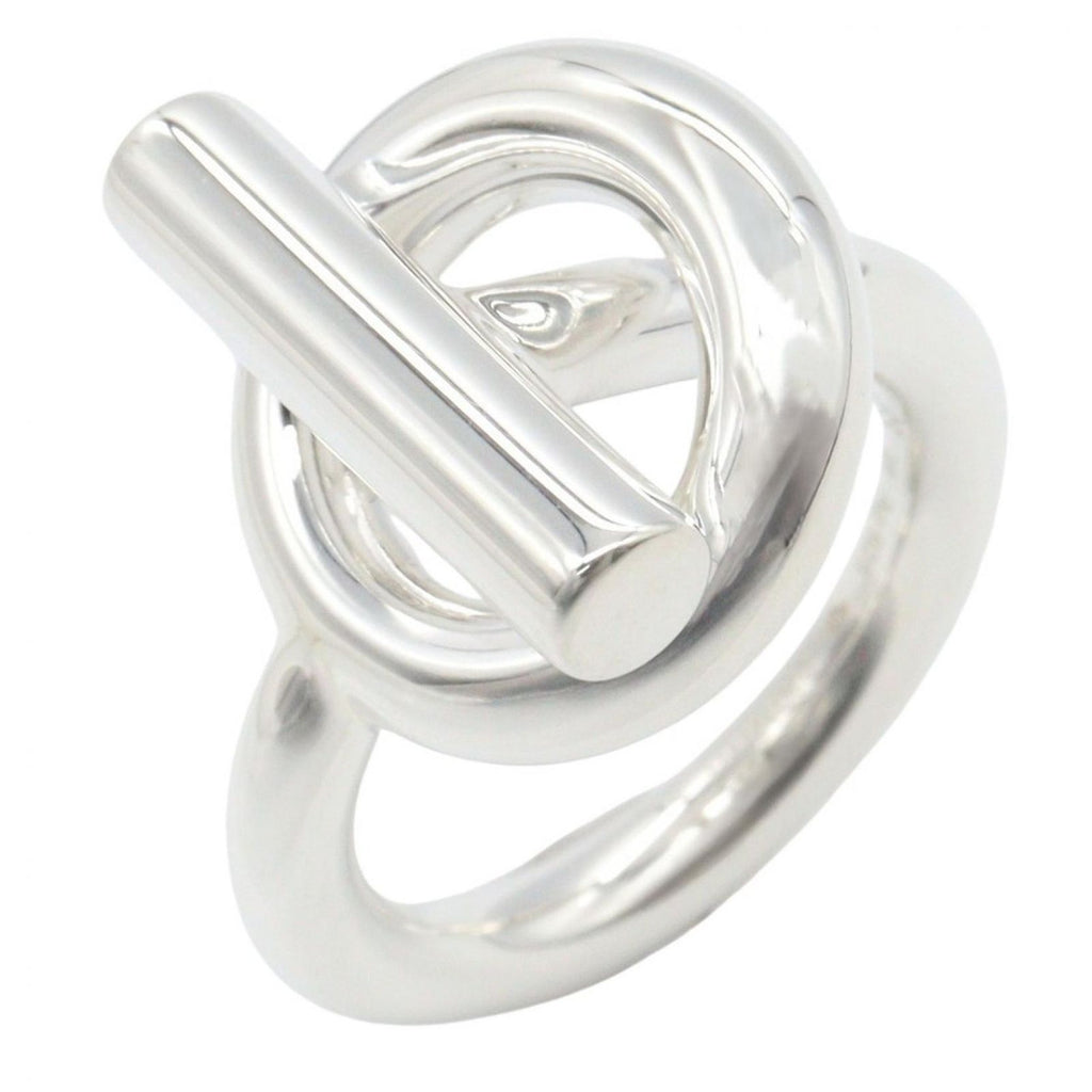 Hermes Ring Echappee MM 925 Sterling Silver