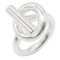 Hermes Ring Echappee MM 925 Sterling Silver