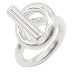 Hermes Ring Echappee MM 925 Sterling Silver