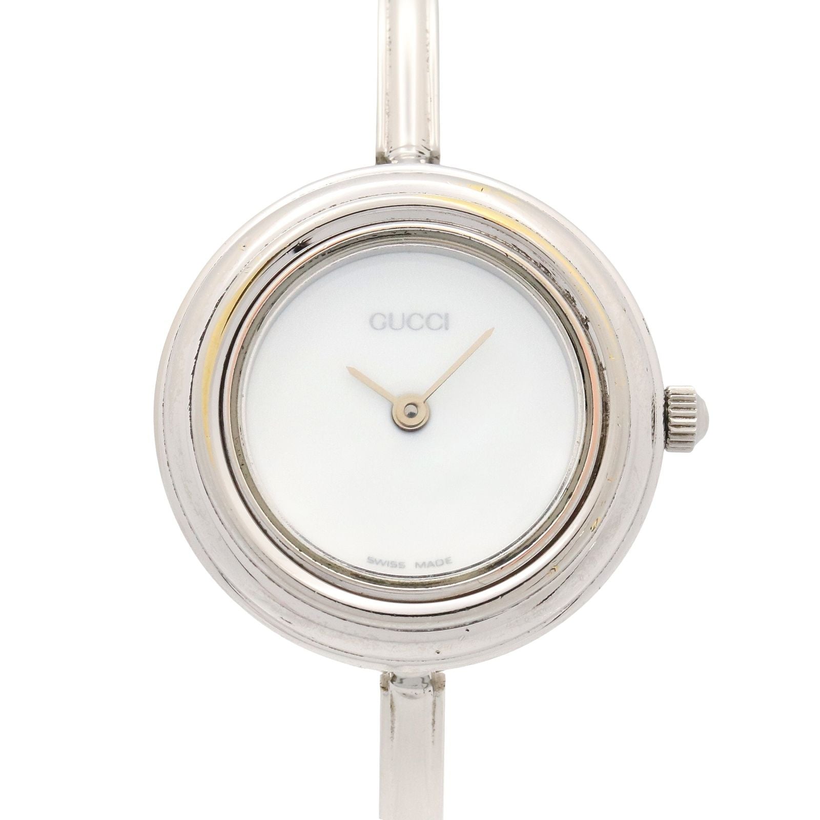 Gucci Watch Change Bezel 11 12.2 Stainless Steel