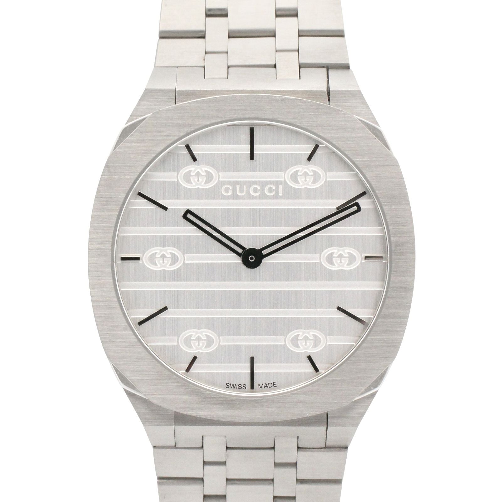 Gucci Watch Boys Silver Stainless Steel
