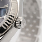 Rolex Watch Datejust VI Diamond Boys Aubergine 18k White Gold Stainless Steel — view 6