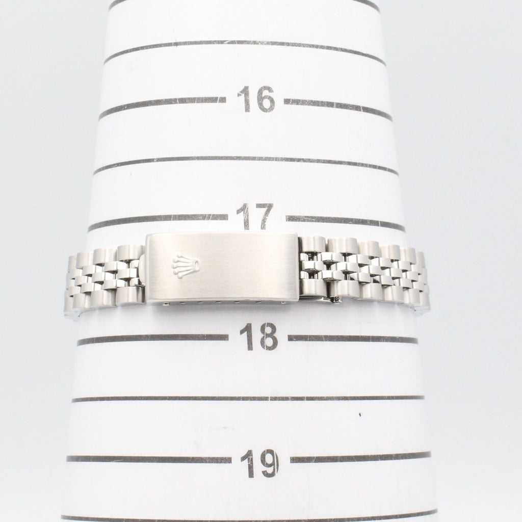 Rolex Datejust Number WH RO 18k White Gold Stainless Steel — view 7