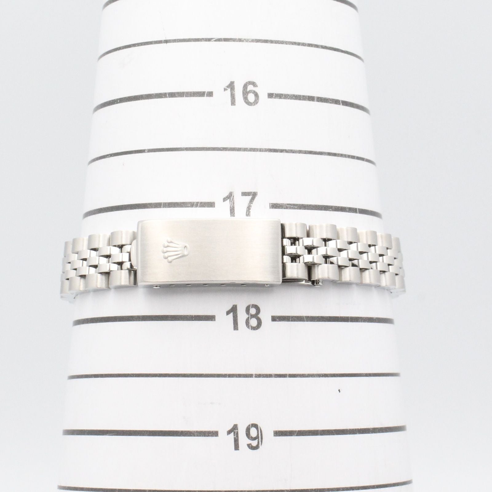 Rolex Datejust Number WH RO 18k White Gold Stainless Steel — view 7