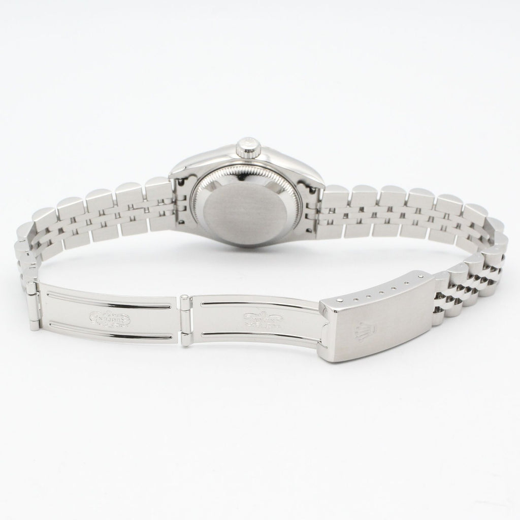 Rolex Datejust Number WH RO 18k White Gold Stainless Steel — view 4