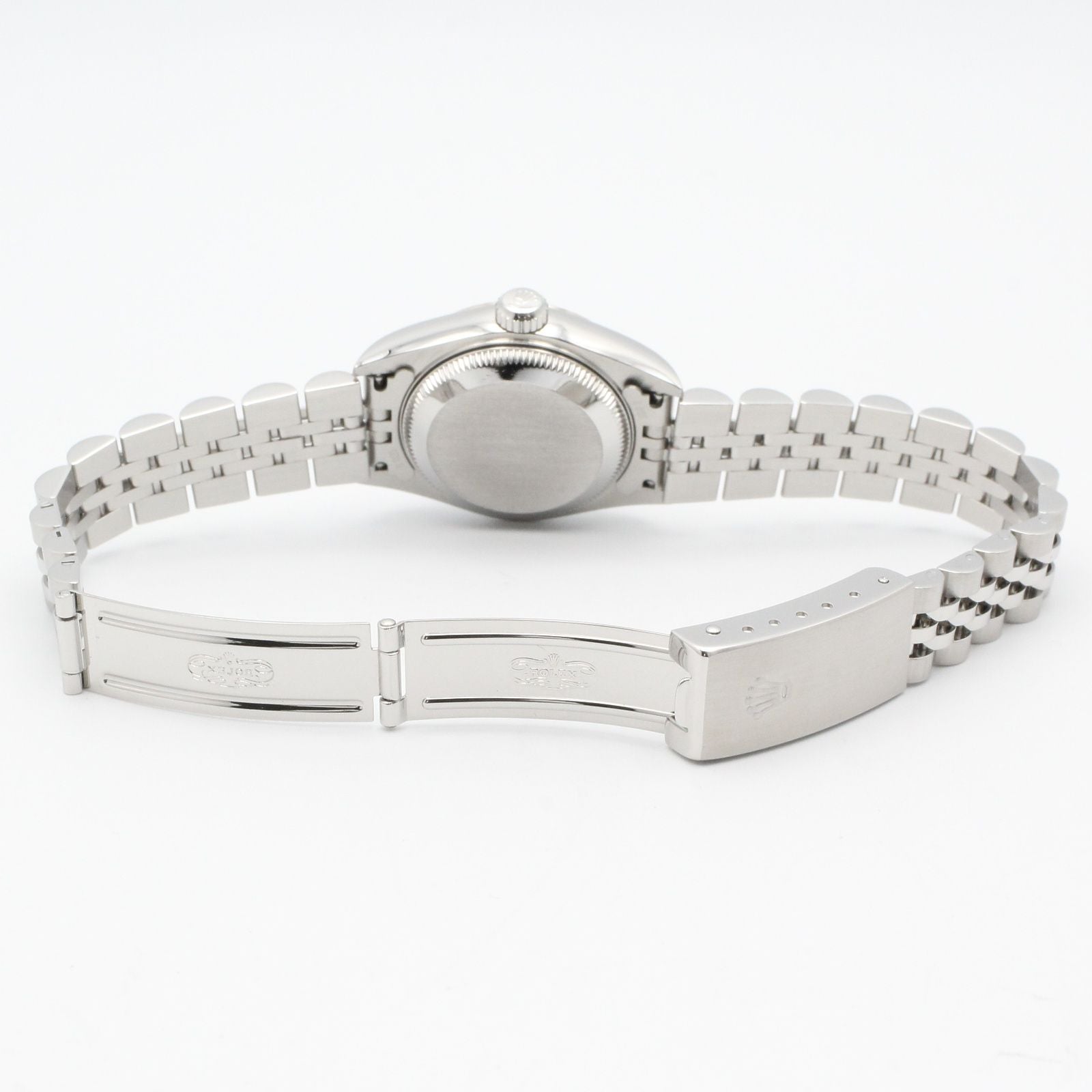 Rolex Datejust Number WH RO 18k White Gold Stainless Steel — view 4