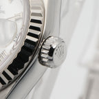 Rolex Datejust Number WH RO 18k White Gold Stainless Steel — view 6
