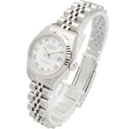 Rolex Datejust Number WH RO 18k White Gold Stainless Steel — view 2