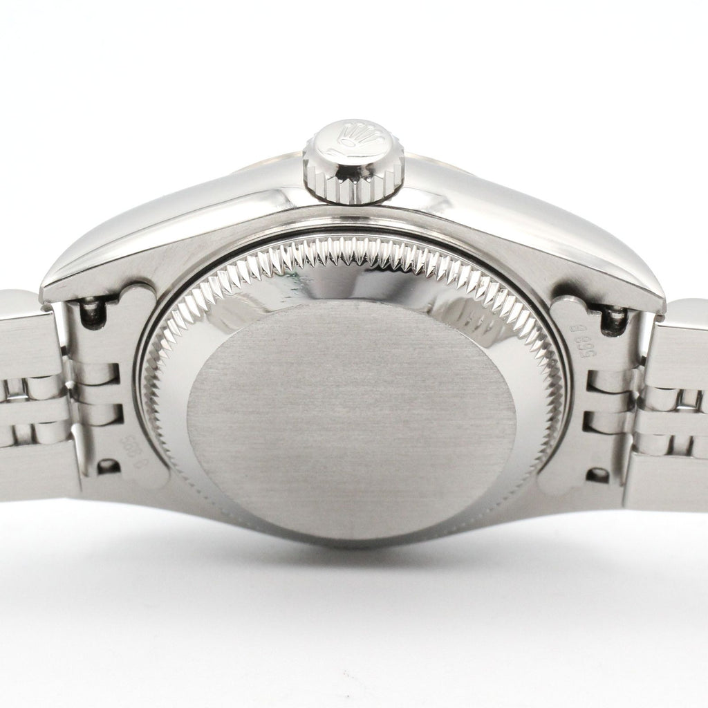 Rolex Datejust Number WH RO 18k White Gold Stainless Steel — view 5