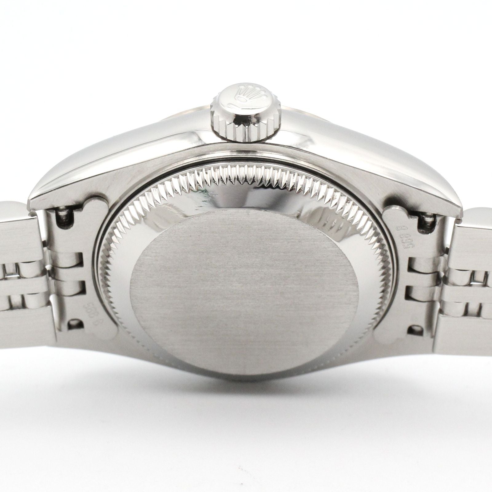 Rolex Datejust Number WH RO 18k White Gold Stainless Steel — view 5