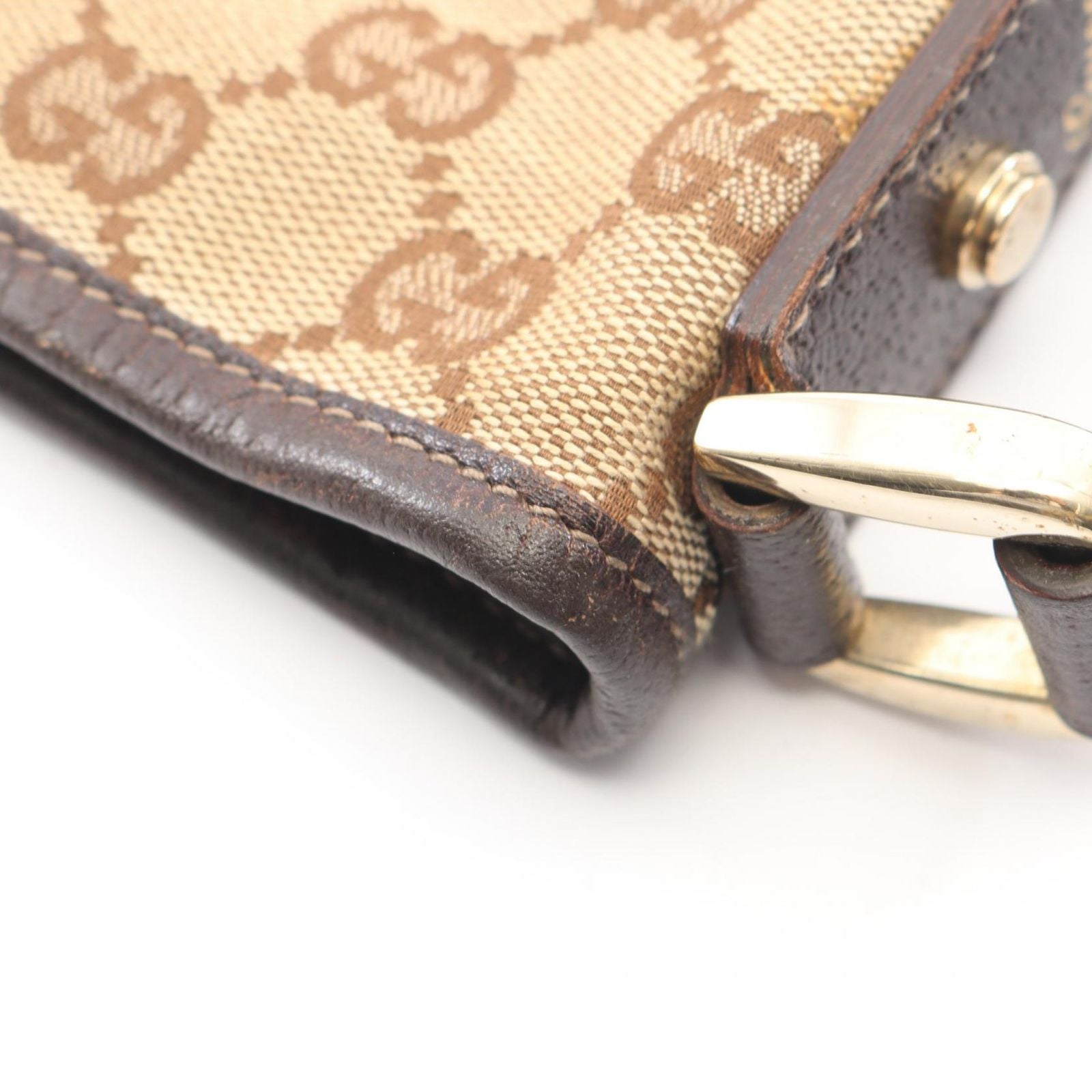 Gucci Shoulder Bag Abbey GG Canvas Beige Brown — view 7