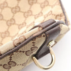 Gucci Shoulder Bag Abbey GG Canvas Beige Brown — view 9